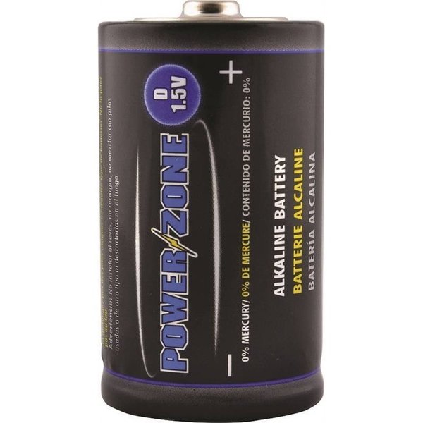 Powerzone Battery Alkaline Card/2 1.5V D LR20-2P-DB
